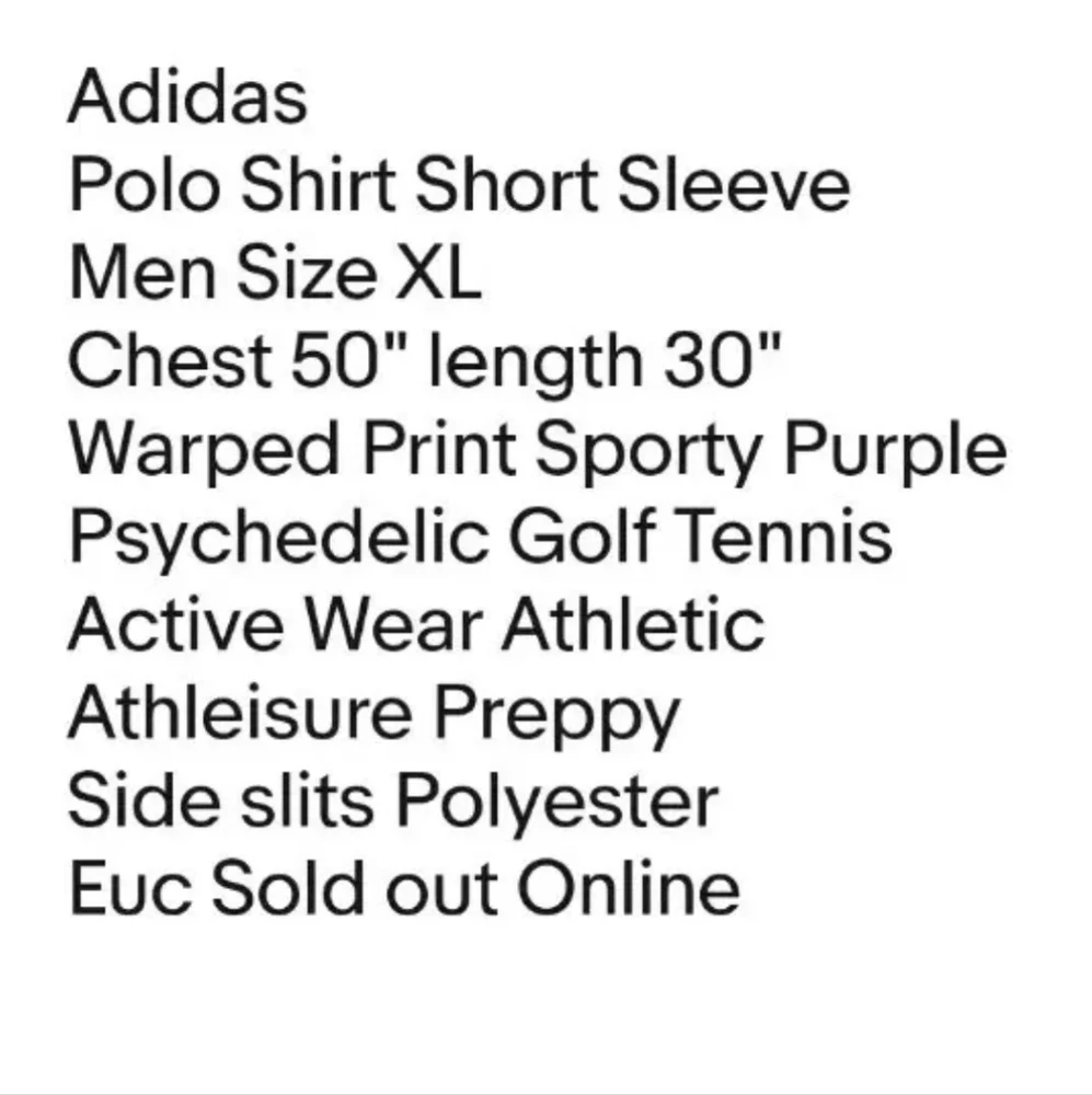 adidas polo shirt